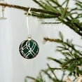 thumbnail image 6 of 12-Pack Velvet Christmas Ball Ornaments - 2.36" Flocked Shatterproof Xmas Tree Decor with Glitter Sequin Accents for Holiday, Wedding & Party, 6 of 7