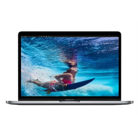 Refurbished Apple Macbook Pro 13.3-inch (Retina, Space Gray) 2.3Ghz Dual Core i5 (Mid 2017) MPXQ2LL/A 128GB SSD 8GB Memory 2560x1600 Display Mac OS Sierra Power Adapter Included (Refurbished)
