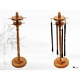thumbnail image 2 of 1 Pieza de Percha de Chino, Percha de Soporte de Cepillo de Maciza con 11 Pines de 5 *17 Pulgadas Gloria Estante de pinceles de caligrafía china, 2 of 9