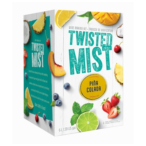 Twisted Mist Piña Colada 6L Wine Ingredient Kit (Limited Release)