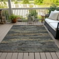 thumbnail image 6 of Addison Rugs Chantille Indoor/Outdoor Transitional Geometric, Abstract Graphite Washable Rectangle Rug, 10' x 14', 6 of 6