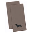 thumbnail image 1 of Carolines Treasures BB3466GYTWE Rottweiler Gray Embroidered Kitchen Towel - Set of 2, 1 of 1