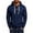 Navy, variant on SRZYMJ Mens Hooded Sweatshirt Casual Long Sleeve Drawstring