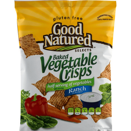 Good Natured Selects Gluten Free Vegetable Ranch Baked Crisps (6.0 oz, 4