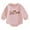 Pink, variant on Utlike Baby Girls Bodysuits Long Sleeve Pullover Sweatshirt Romper Fall Winter Cute Sister Matching Outfits Breathable Onesies For Size 0-3 Months