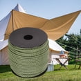 thumbnail image 1 of Multifunction Paracord Camping Rope DIY Lanyard Cord Strong Tent Accessories Weaving Rope for Survival Camping Travel Bracelet Backpacking Green, 1 of 8