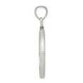 thumbnail image 2 of Sterling Silver 24.1 x 1.7mm $0.25 Diamond Cut Coin Bezel Pendant, 2 of 3