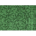 thumbnail image 1 of Ahgly Company Indoor Rectangle Abstract Emerald Green Modern Area Rugs, 3' x 5', 1 of 4