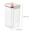 thumbnail image 3 of Summer Savings Clearance! Boovnll Food Storage Containers, 44oz Clear Plastic Storage Containers BPA-Free Kitchen Storage with Lids for Kitchen, Restaurant, Kitchen Organizers and Storage, 3 of 9
