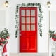 thumbnail image 4 of Ratán De Plástico Tiras De Ratán Artificial De 174cm Con Agujas De Goma Suave Para Colgar En La Puerta O Decorar Paredes En Navidad, Color Blanco (1 Unidad) Rkxzt, 4 of 7
