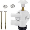 thumbnail image 1 of 2 Pcs 385314349 Kit de Valve d'Eau pour Toilettes RV Remplacement pour Toilettes à Pédale pour Véhicule Récréatif, Remorque, Bateau / Performance Premium en Prévention des Fuites / Résistance au Gel Accrue, 1 of 5