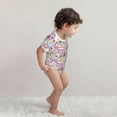 thumbnail image 5 of Rocae Peace Love and Dove Flower Power for Baby Climbing Clothes Soft Baby Romper for Active Infants Comfortable and Breathable Crawling Jumpsuit Unisex Baby Outfit 18 Months, 5 of 8