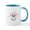 White/Blue Inside, variant on CafePress - Babys 1St Easter Mugs - 11 oz Ceramic Mug - Novelty Coffee Tea Cup