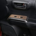 thumbnail image 4 of TINKI Car Window Switch Panel Cover Trim for Toyota Tacoma 2016 2017 2018 2019 2020 2021 2022 2023, 4 of 7