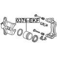 thumbnail image 2 of Febest FRONT CALIPER PISTON # 0376-EKF OEM 45216-SR3-V01, 2 of 2