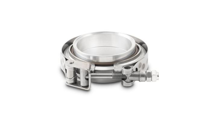 Vibrant Performance 11490 VIB11490 ALUMINUM V-BAND FLANGE ASSEMBLY FOR 2.5IN O.D. TUBING