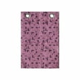 thumbnail image 1 of Geometric Hanging Pocket Organizer, Monotone Irregular Rectangle Pattern with Squares, Printed Polyester Storage Bag with Pockets, 14" x 20", Dark Magenta Pink, 1 of 2