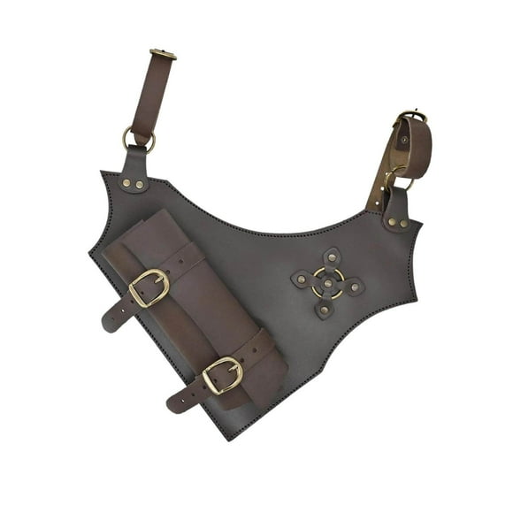 Medieval Belt Sword Sheath Costume Knight Scabbard for Waist Cosplay Performance Coffee