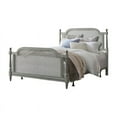 thumbnail image 4 of Hillsdale Furniture Wood and Cane Queen Bed, French Gray, 4 of 9