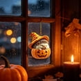 thumbnail image 5 of Hyrbek Halloween Acrylic Hanging Ornament, Animal Pumpkin Decor, Cute Pumpkin Animal Ornament, Fall Autumn Hanging Decoration for Home Window Tree Party, Mini Halloween Decor, #07, 5 of 6