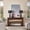 Walnut, variant on LJAN Console Table with 1 Stools Counter Height Bar Table Set,for Dining Sofa Table Behind Couch Bar Table Set for Kitchen, Living Room
