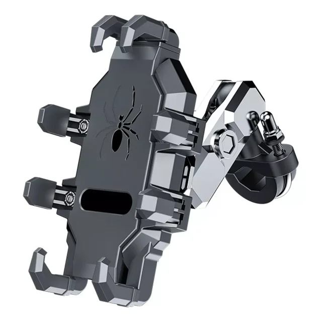 Soporte De Celular Antirrobo Y Amortiguador Para Motocicleta