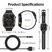AGM Watch Legion 3 Smart Waterproof Watch
