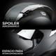 thumbnail image 5 of Casco Integral Onix Solid Gun Metal Gris Mate M, 5 of 6