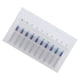 thumbnail image 4 of 10 piezas de brocas de corte de carburo para fresadora, brocas de grabado de extremo de maíz azul para maquinaria de PCB CNC (1,0 mm), 4 of 9