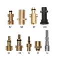 thumbnail image 2 of SENRISE Brass Snow Foam Lance Adaptor for High Pressure Cleaners High Pressure Water Guns Size S1, 2 of 5