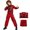 Halloween Pop Star Cosplay Costume, variant on 2026 Halloween Pop Star Cosplay Costume, Retro Stage Dance Star Theme Costume Outfit Set with Top   Pants, Halloween Costume for Stage Performance & Theme Events, 120