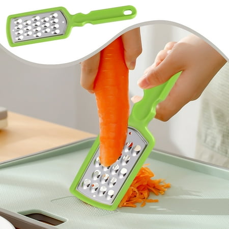 

Black and friday deals 2023 Kuluzego Premium Handheld Cheese Grater - Durable Cheese Grater with Soft Handle - Grater for Kitchen Spices Ginger - Stainless Steel Cheese Shredder - Lemon Zester To