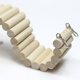 thumbnail image 1 of Wooden Pet Ladder Bridge 2 Pieces Soft Animal Bridge Toy Bendable Cage Habitat Toy for Hamster Mouse Chipmunk and Other Small Animals, 1 of 4