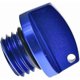 thumbnail image 2 of Engine Oil Filler Cap 20x2.5mm Aluminum Alloy CNC Cover Blue for CRF150R/450X, Versys 1000, Ducati 899 Panigale Hypermotard, 2 of 2
