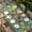 Green, variant on Pink Botanical Table Cloths for 4 Foot Rectangle Tables, Spring Floral Summer Lemon Birds Patio Waterproof Elastic Fitted Tablecloths, Washable Rectangular Table Cover for Camping