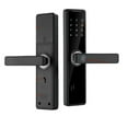 thumbnail image 1 of Smart Door Lock Biometric Fingerprint Remote Unlocking Keyless Card Password Lock Electronic Door Lock ,Integrated Smart Home, 1 of 8