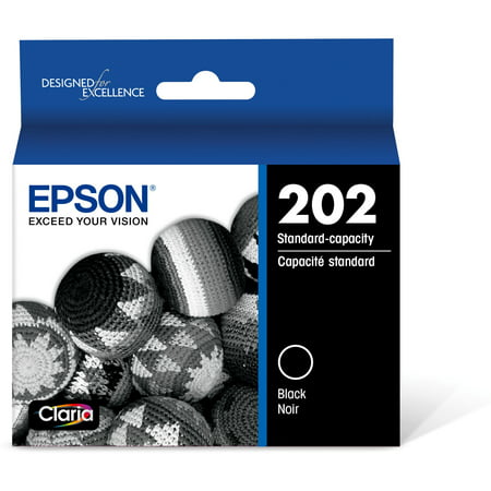 Epson 202 Standard-capacity Black Ink Cartridge for XP-5100 and