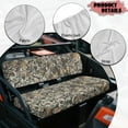 thumbnail image 6 of Uorisanigo UTV Bench Seat Cover Set Compatible with Kawasaki Mule, Easy to Install UTV Accessories for All Seasons, Anti-Slip Forest Hunting Camouflage Seat Cover Cushion for Kawasaki Mule 4010, 6 of 7