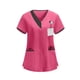 thumbnail image 2 of Ropa Protectora de Cuello en V Uniforme de Enfermeras para Cuidadores de Clínicas Y Uso Diario Casual, 2 of 6