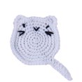 thumbnail image 4 of YAOMOBB Mugs Coaster Cartoon Coaster Crochet Cartoon Heat resistant Non slip Table Protection Handmade Decoration, 4 of 7