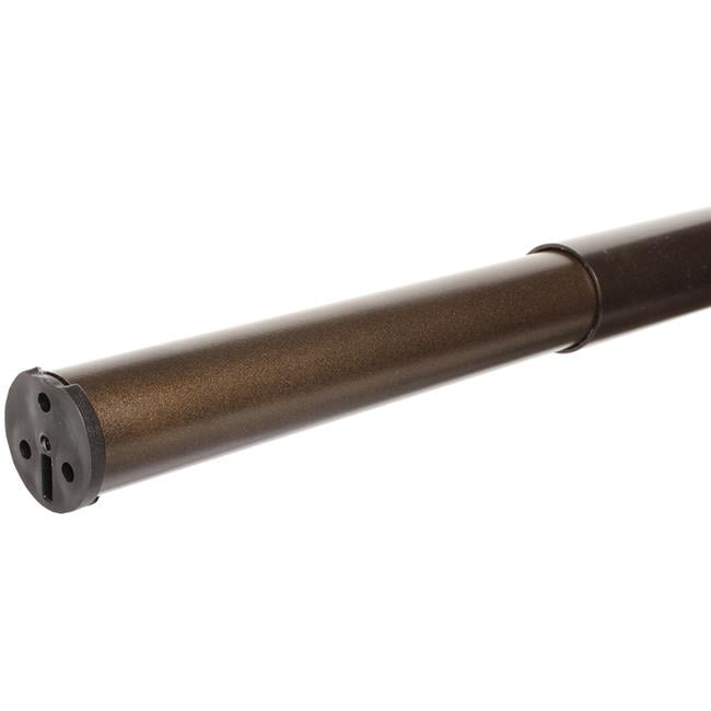 4872 in. Adjustable Closet Rod Bronze