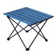 thumbnail image 4 of De Camping Portátil, Pequeña Plegable Con De Aluminio Y Bolsa De Transporte Para Exteriores, Picnic, Barbacoa, Cocina, Fest Azul Baoblaze Mesa de camping plegable, 4 of 8
