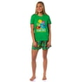 thumbnail image 2 of Sesame Street Women's Distressed Print Elmo Cookie Monster Pajama Set Shorts, 2 of 7