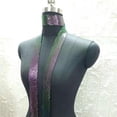 thumbnail image 5 of WAYUTE Elegant Women's Solid Color Metallic Mesh Scarf Necklace Sparkly Choker Versatile Long Scarf Party Accessory, 5 of 5