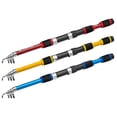 thumbnail image 4 of Fishing Rod and Reel Combos Telescopic Fishing Rods Spinning Reels Lures Set with Carry Bag, 4 of 5