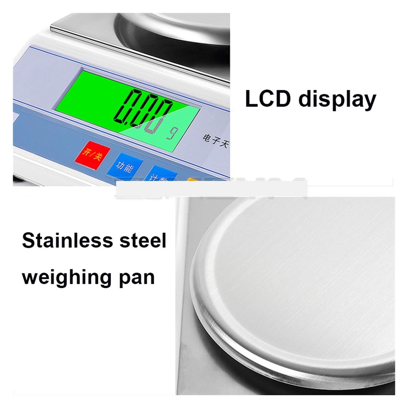 300/600/1000g Electronic Balance High Precision 0.01g Digital Electric Jewelry Gram Gold m Coin Lab Bench Balance Scale BT457B ,Simple Operation