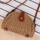 thumbnail image 5 of Bolso bandolera de paja para mujer, bolso de hombro de paja con rayas de vid, bolso de playa tejido a mano para verano, 5 of 6