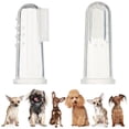 thumbnail image 1 of 4Pcs Dog Finger Toothbrush for Small Pets with Flexible Design, 1 of 4