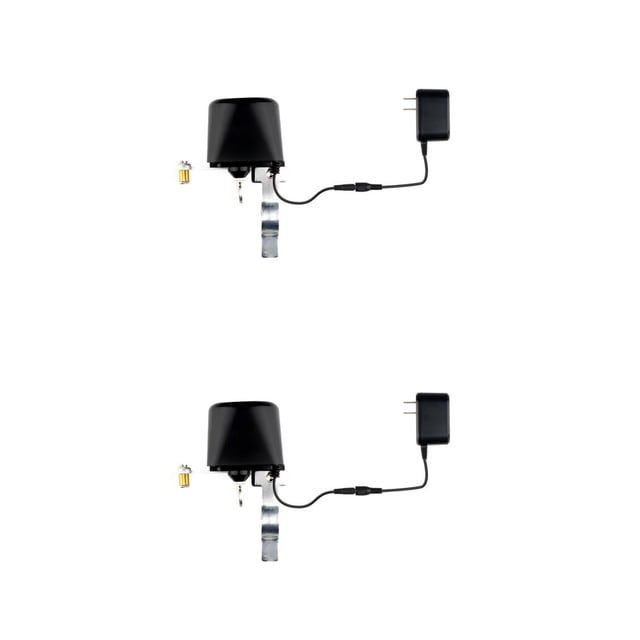 Inteprter Control remoto WiFi Controlador de válvula de agua inteligente Interruptor de control de encendido / apagado de la cocina ZigBee 2piezas
