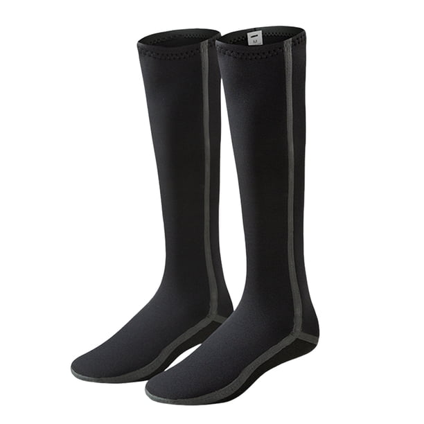 Calcetines Elásticos Buceo 3 Mm Neopreno Impermeable para Al Aire Libre (L)